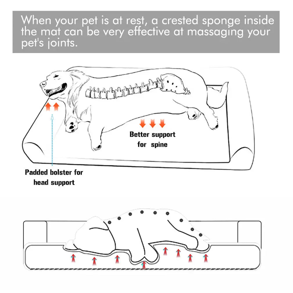 Orthopedic dog mattress size comparison
