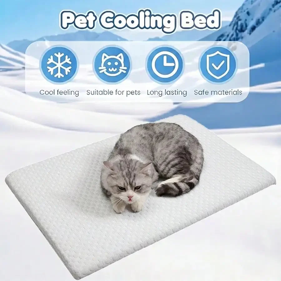 Cooling pet bed sizes S, M and L