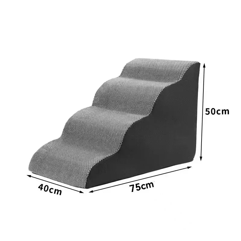 Non-slip base of the foam stairs